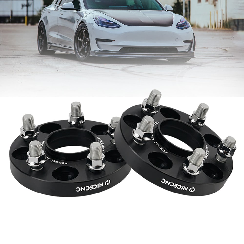 2pcs / 4pcs 20mm Hubcentric Wheel Spacer Kit for Tesla Model 3 RWD AWD Standard Range(SR)/Long Range(LR)