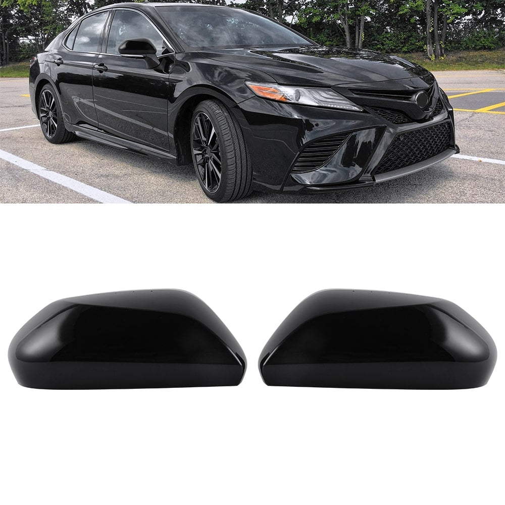 Black Side Mirror Cap Cover for Toyota Camry 2018 2019 2020 2020