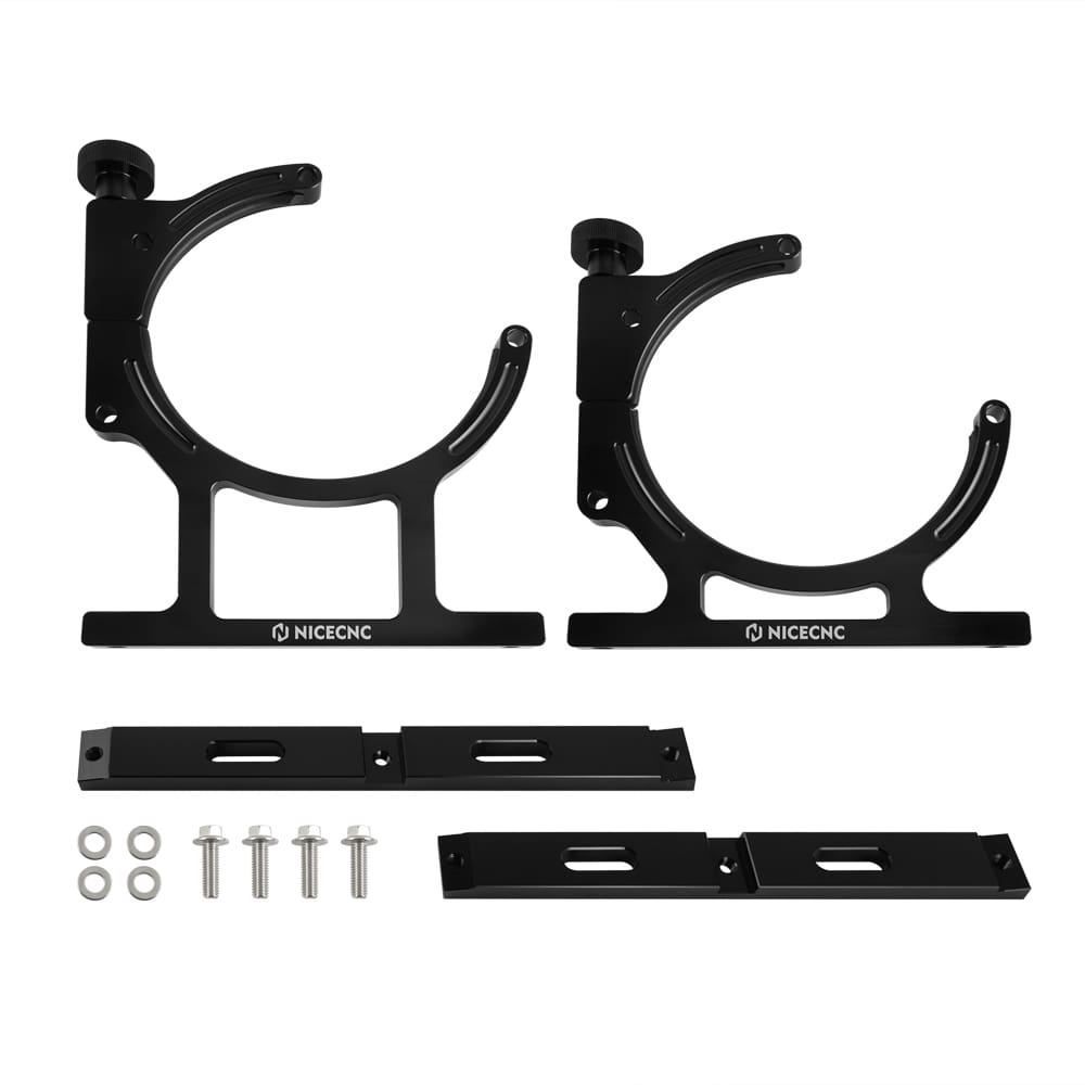 Anodized Nitrous Oxide Bottle Brackets For Nissan X-Trail Navara Qashqai