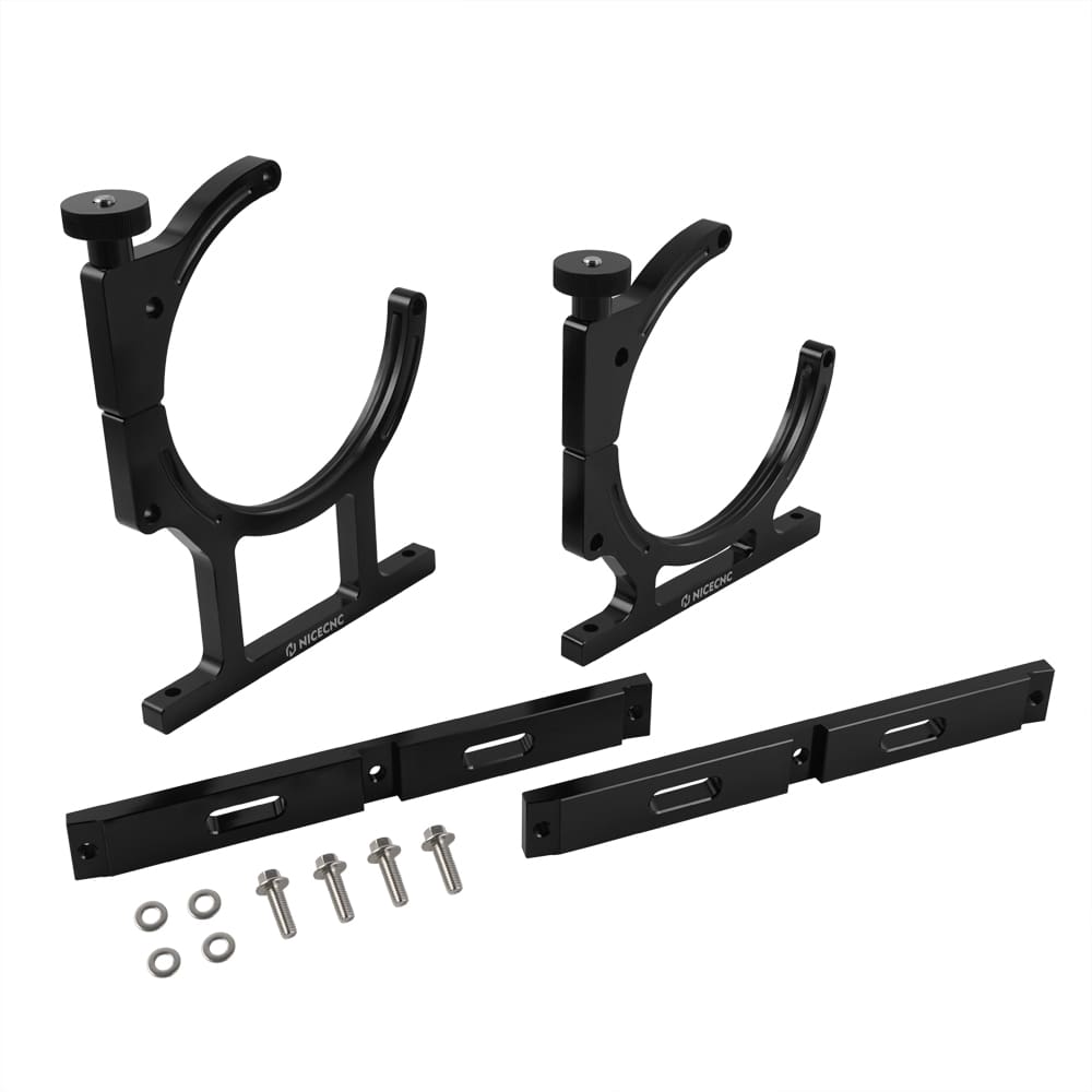 Anodized Nitrous Oxide Bottle Brackets For Nissan X-Trail Navara Qashqai