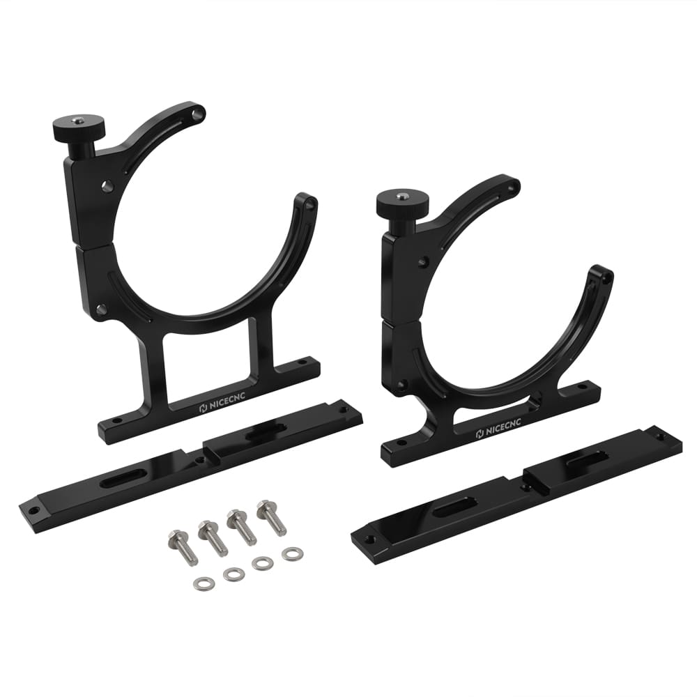 Anodized Nitrous Oxide Bottle Brackets For Nissan X-Trail Navara Qashqai