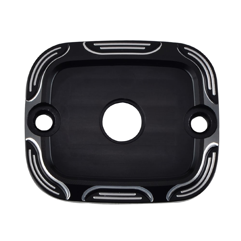 Front Hydraulic Brake Master Cylinder Cover Cap For Harley Davidson