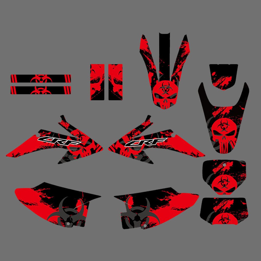 Motocross Graphics Decor for Honda CRF150/F CRF230/F 08-14