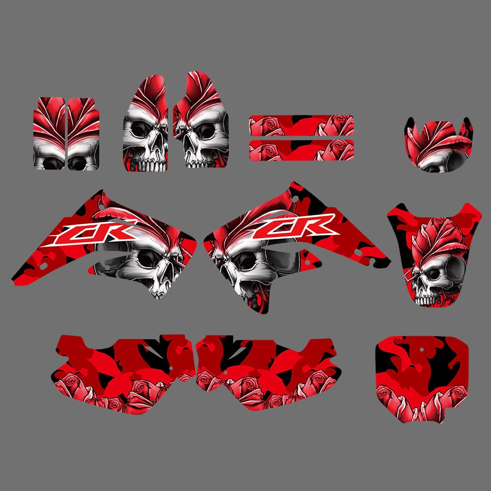 Motocross Decals Stickers Graphics for Honda CR85R CR85 2003-2012