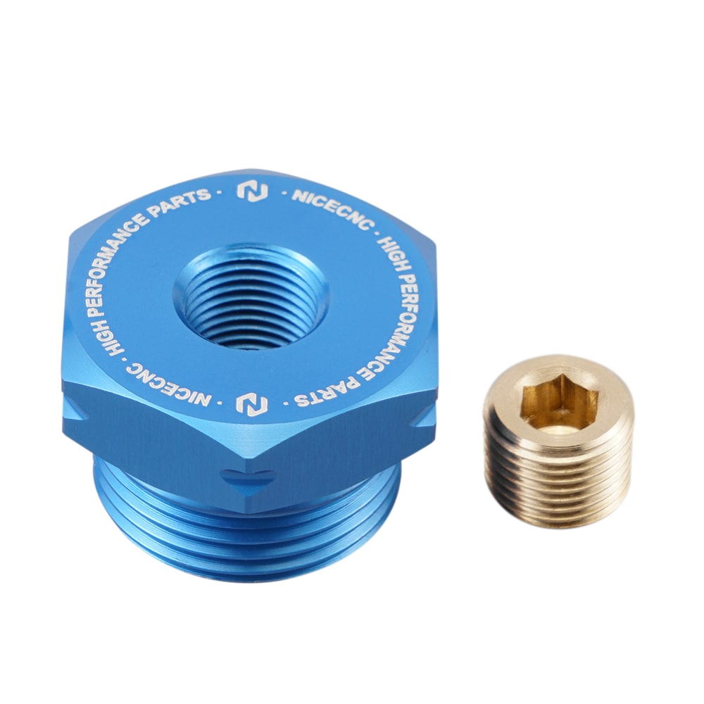 7.3L Powerstroke Air Intake Heater Delete Tapped Plug NPT Plug For Ford 99.5-03