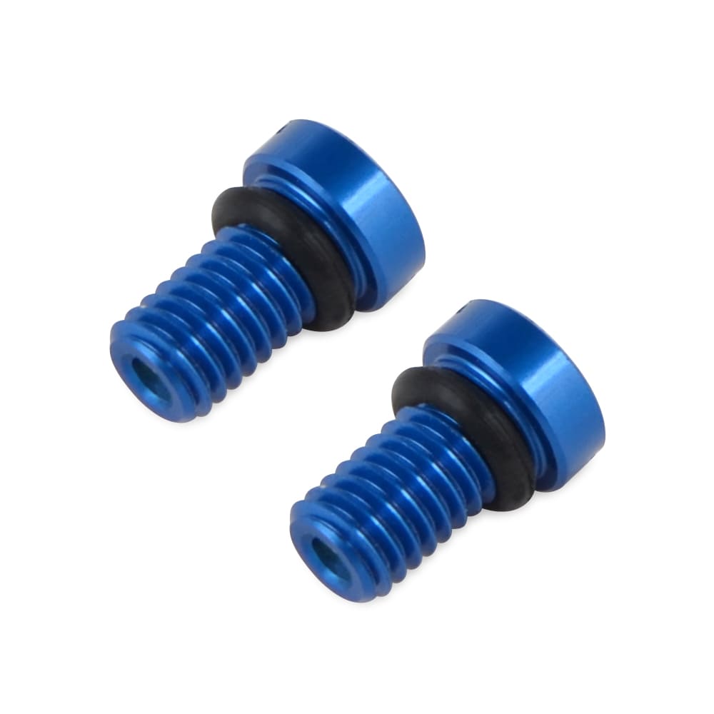 M5x0.8 Fork Air Valves Caps Screws for Yamaha Honda Kawasaki Suzuki