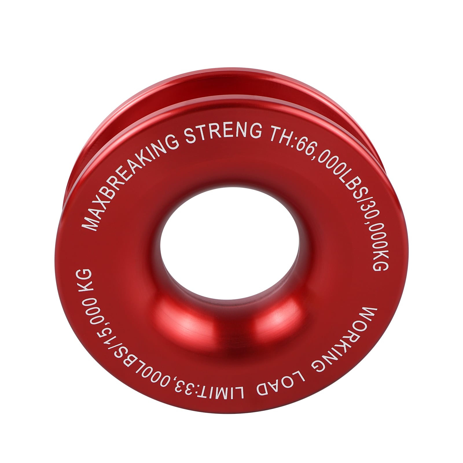 Recovery Pulley Ring 30000 KG for Soft Shackle and Winch Rope 4WD Recovery Gear 4x4 Offroad