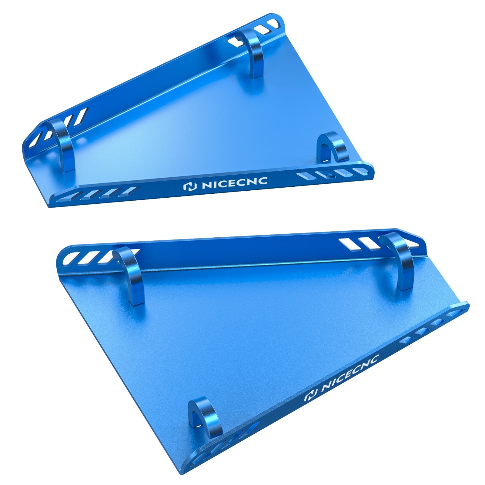 Pair ATV Front A-Arm Skid Plate Guards For Yamaha Blaster 200 1988-2006