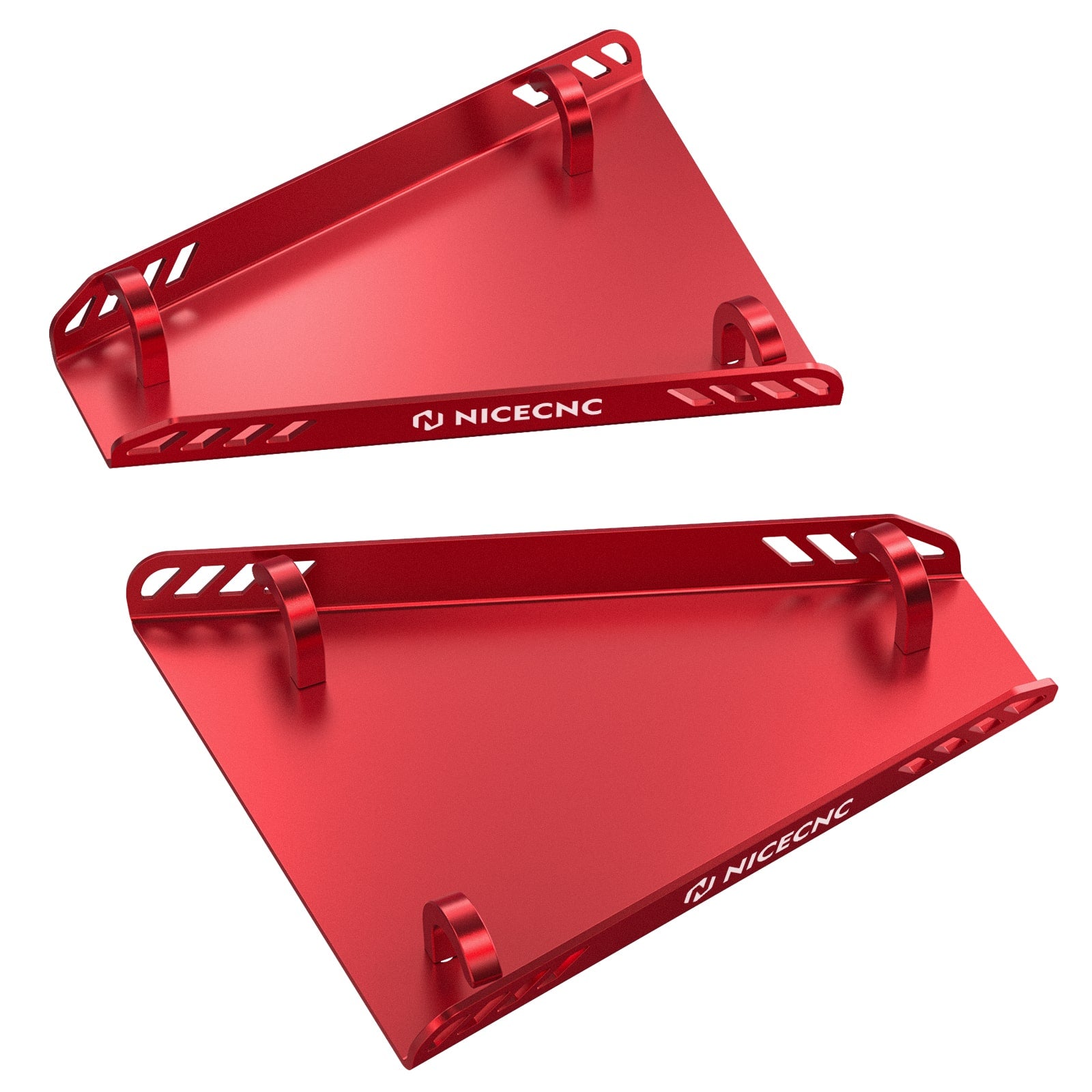 Pair ATV Front A-Arm Skid Plate Guards For Yamaha Blaster 200 1988-2006