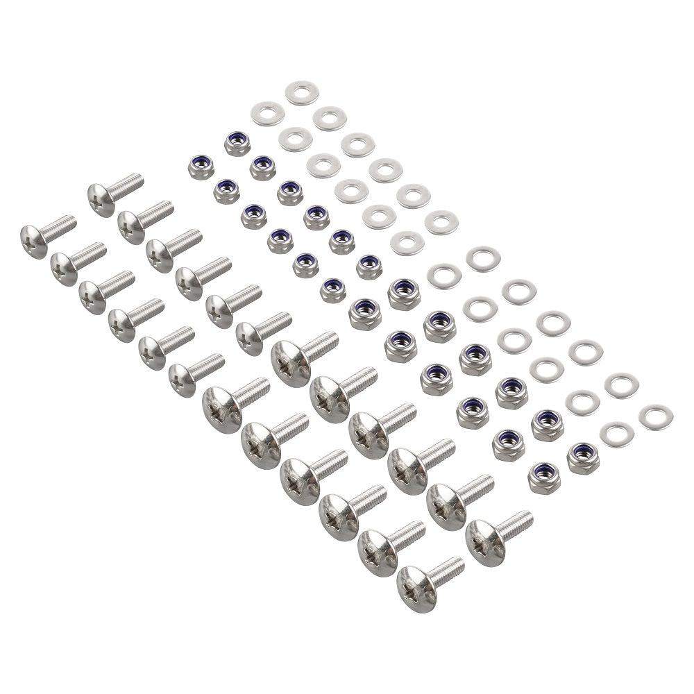 72pcs Body Frame Bolts Nuts Washers Kit ATV For Yamaha Blaster 200 1988-2006