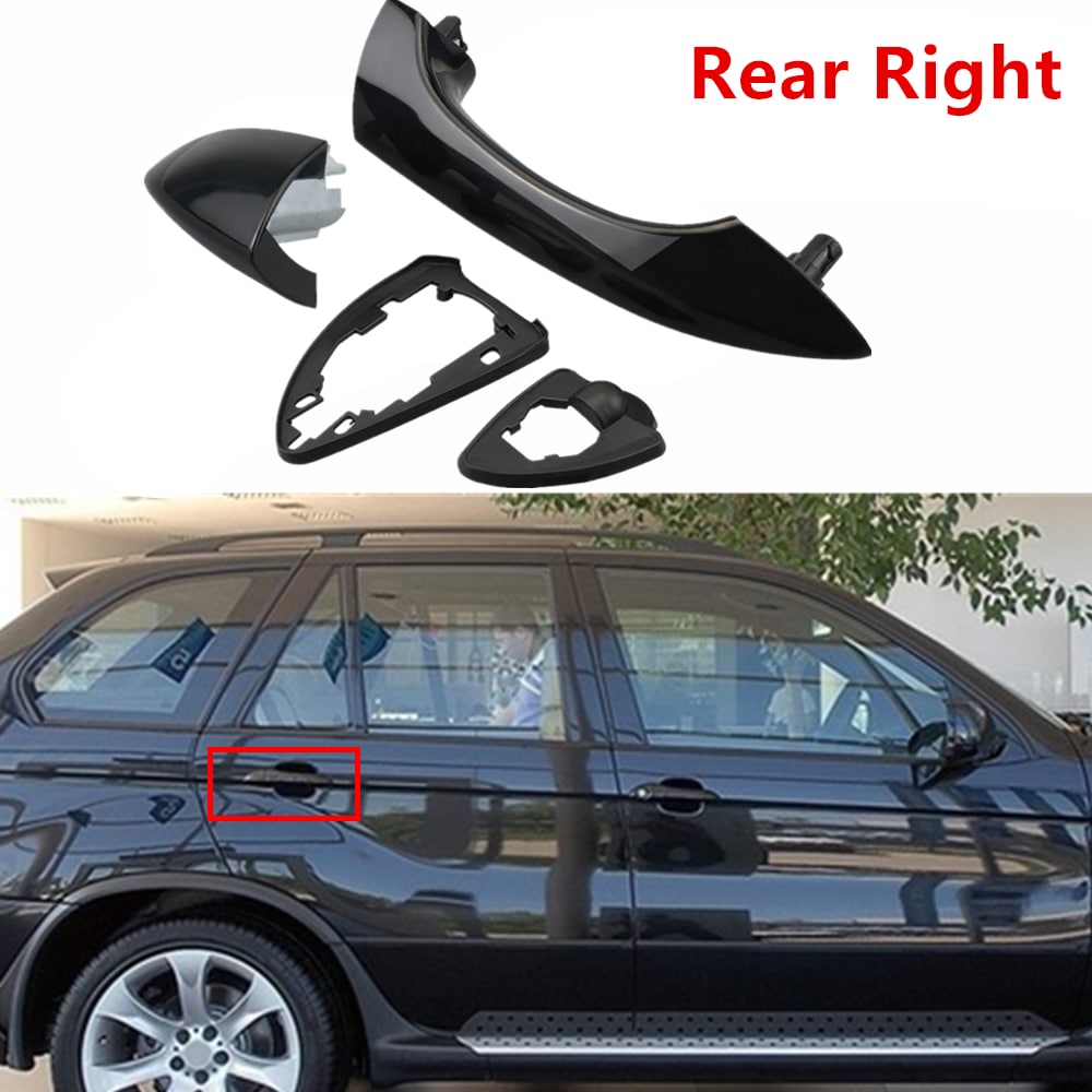 Right Hand Driver Exterior Door Handle Replacement For BMW X5 00-06