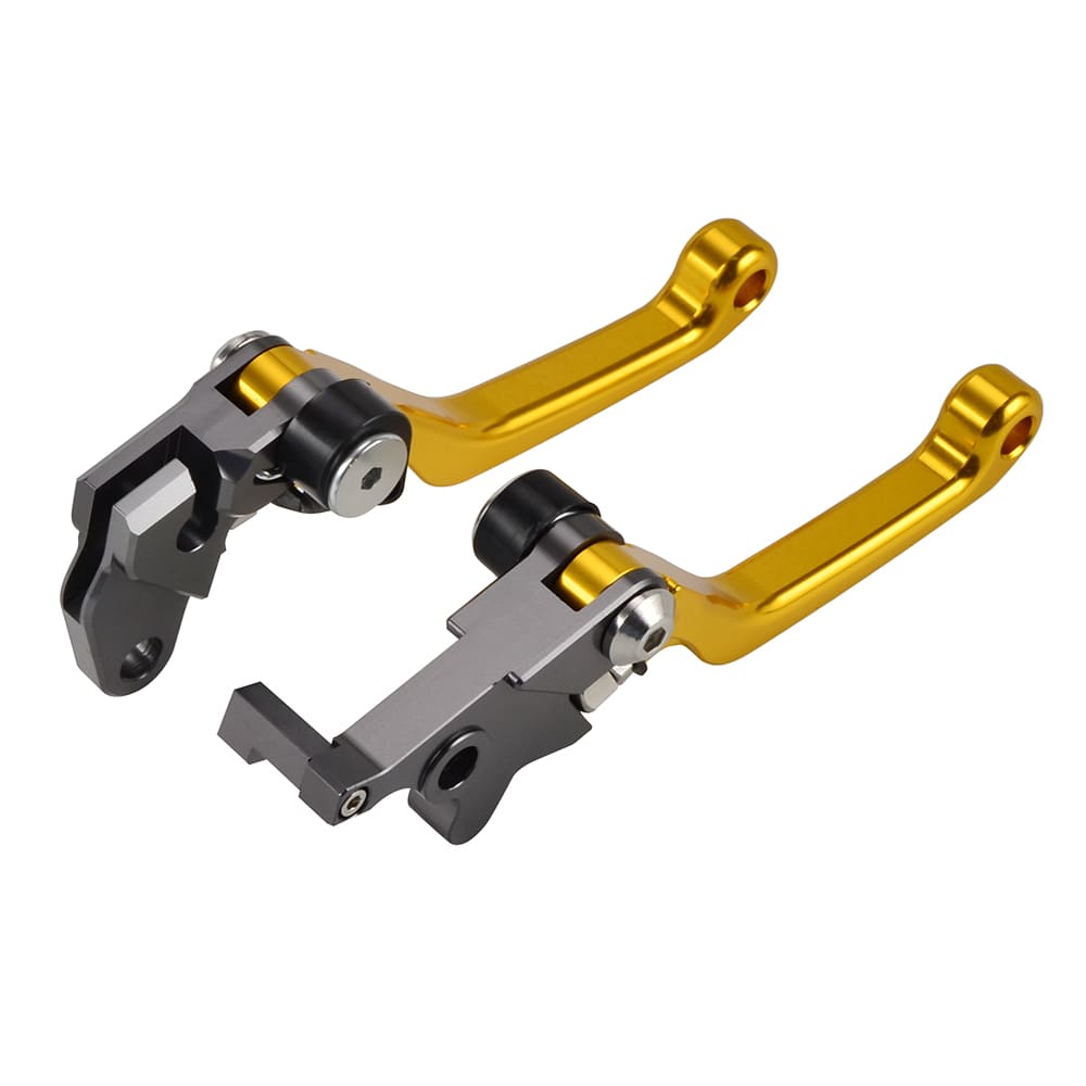 CNC Pivot Brake and Clutch Levers For Suzuki RMX250S