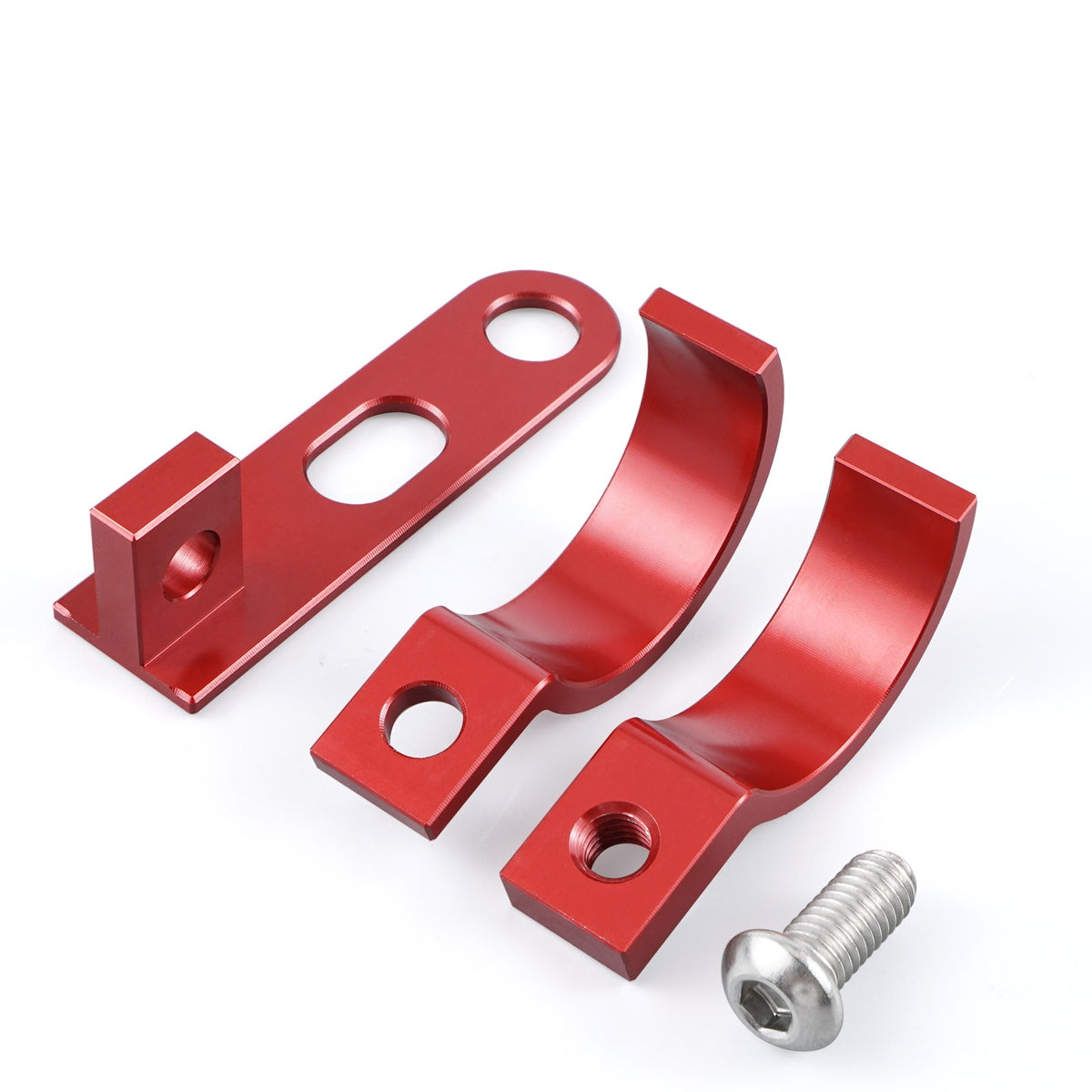 Front Brake Hose Guide Clamp for Honda XR650L 19932022 Nicecnc