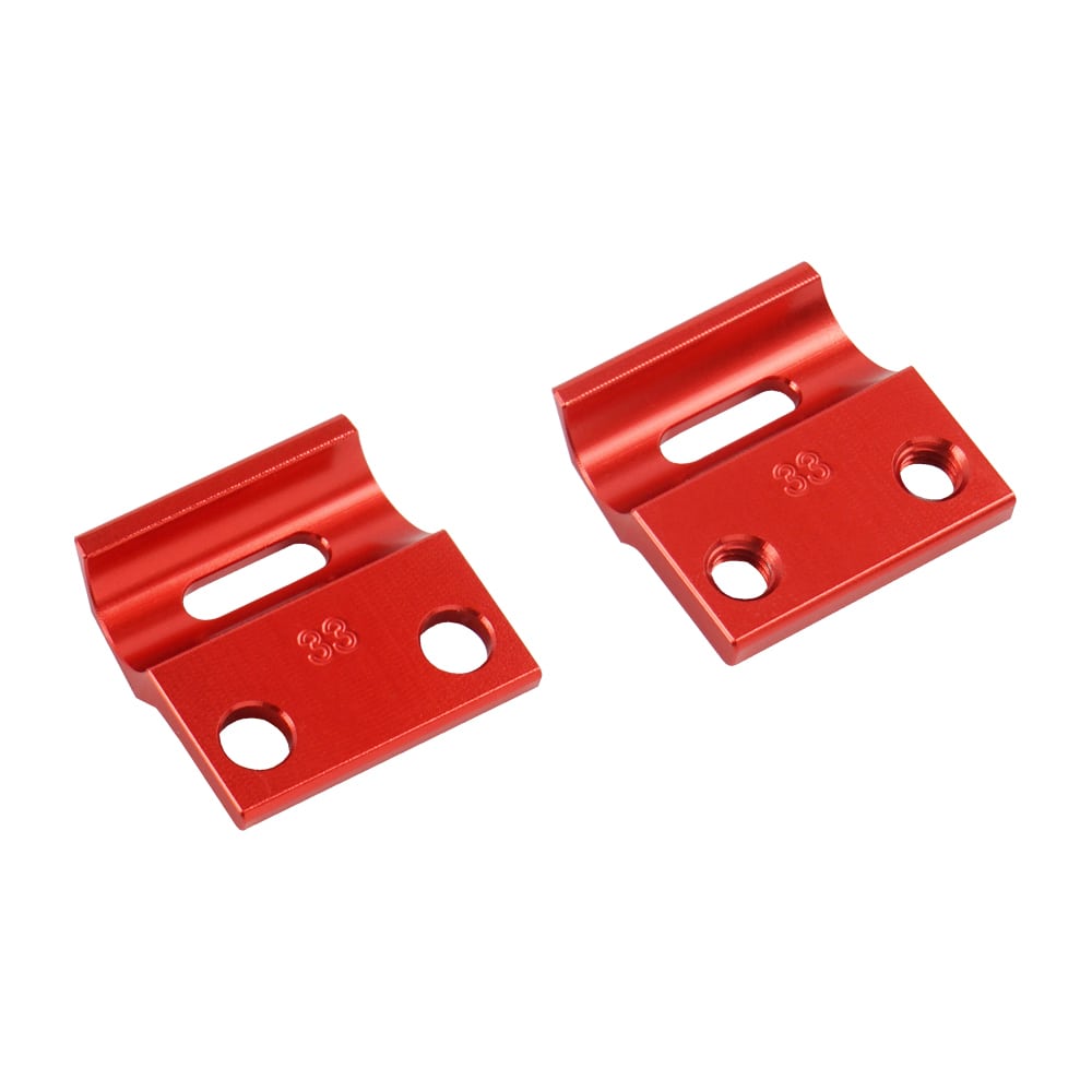 Honda XR250R/XR650L Red Front Brake Line Cable Clamp