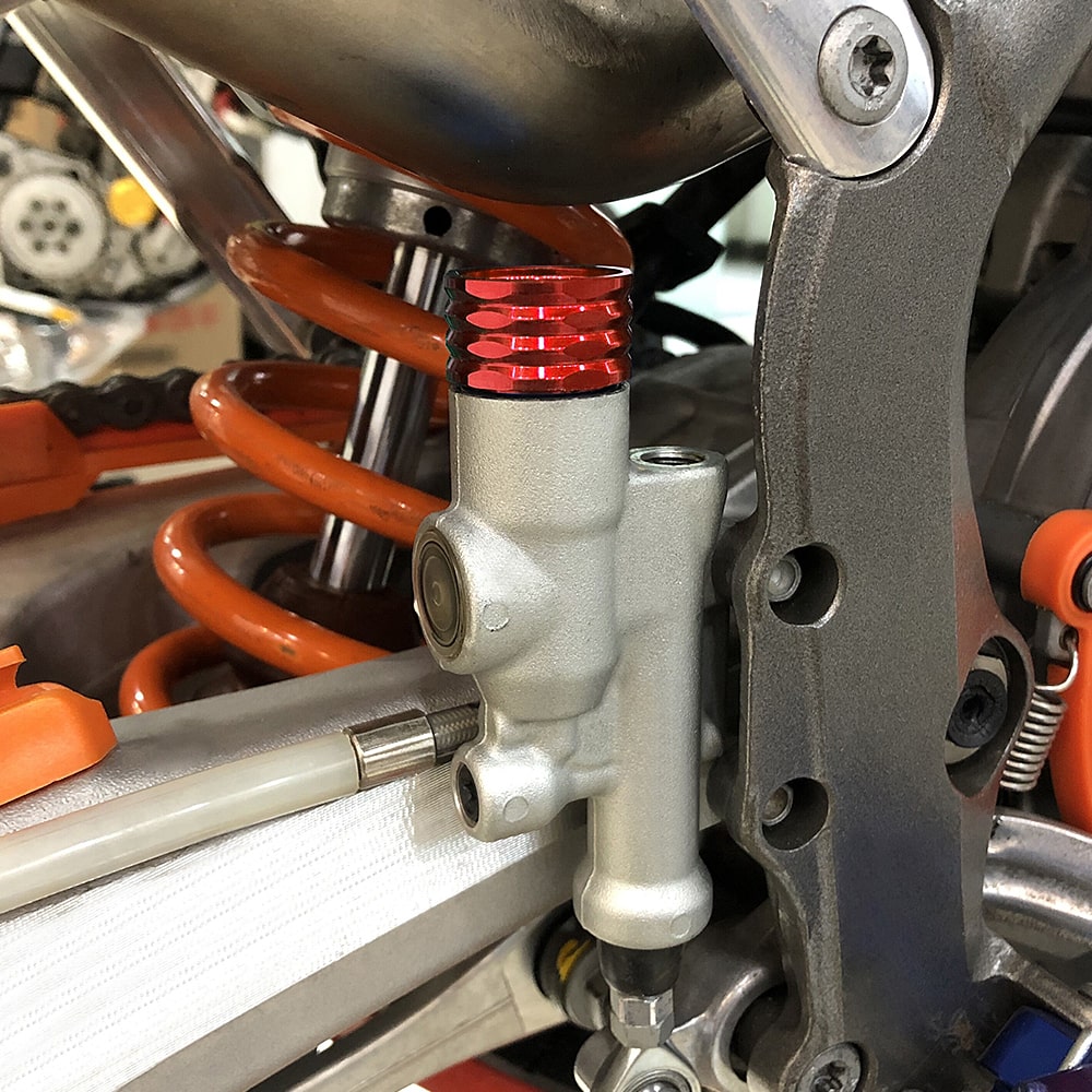 Rear Brake Reservoir Cover Extender For KTM 125-530