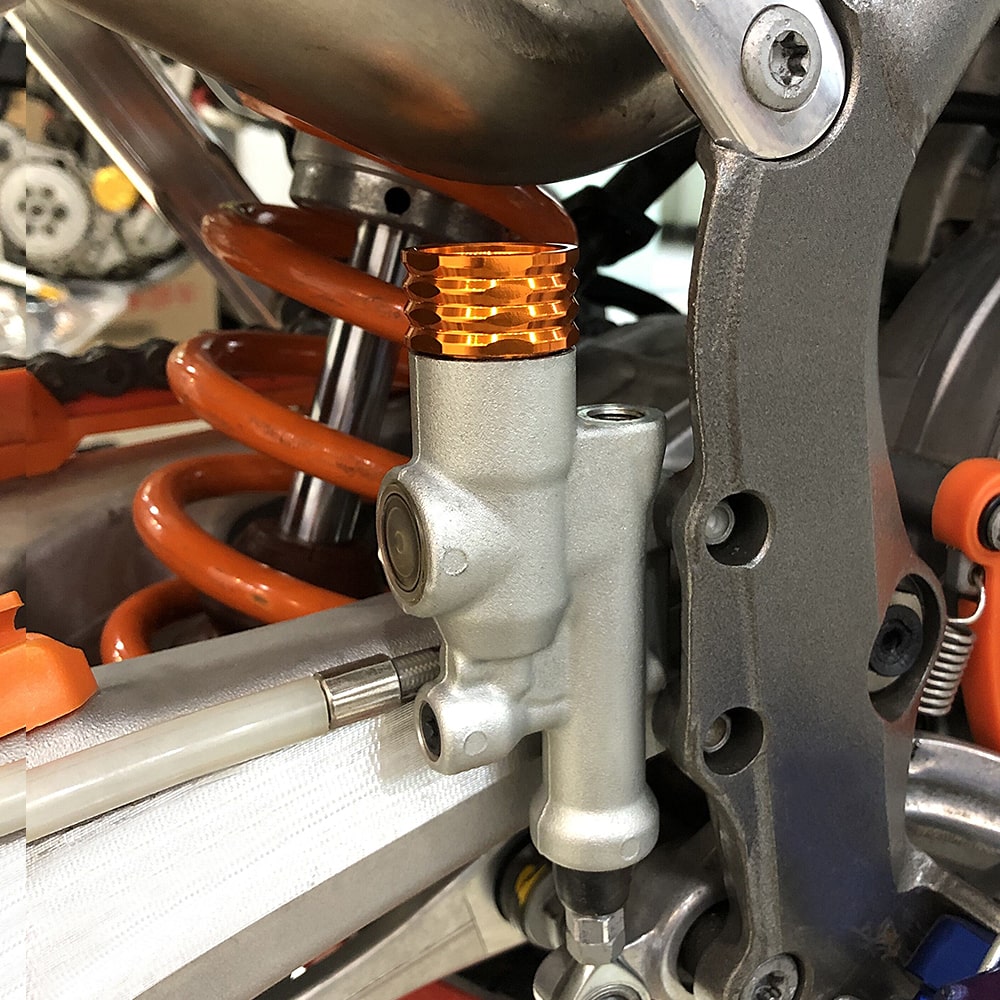 Rear Brake Reservoir Cover Extender For KTM 125-530