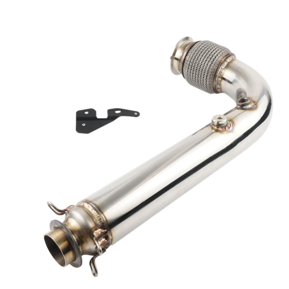 UTV Exhaust Headpipe Mid Pipe Bracket For Can-am Maverick X3 2018-2023