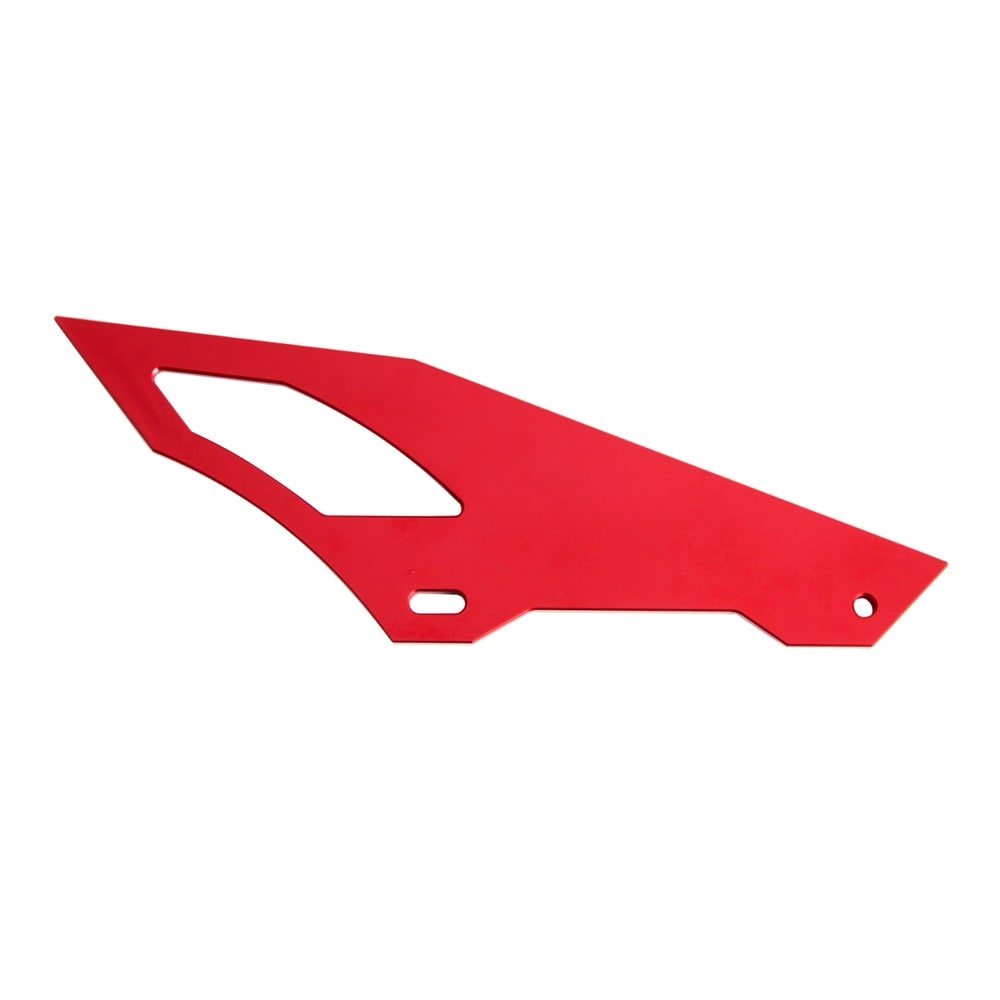 Honda CRF250 CNC Rear Chain Cover Guard Red