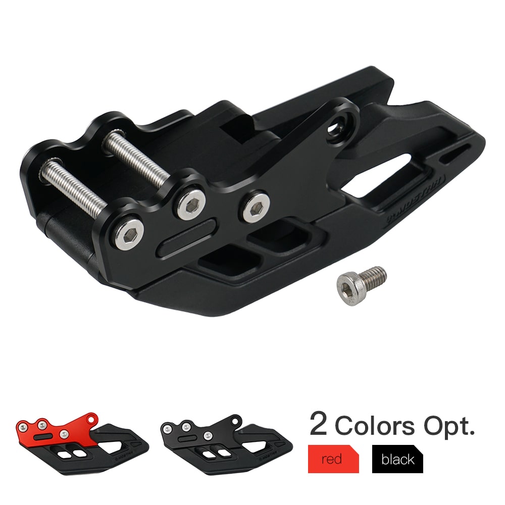 HYspeed Rear Chain Guide Guard – Red, For Honda CRF450R/CRF250R (2007-2019) & CRF250X/450X