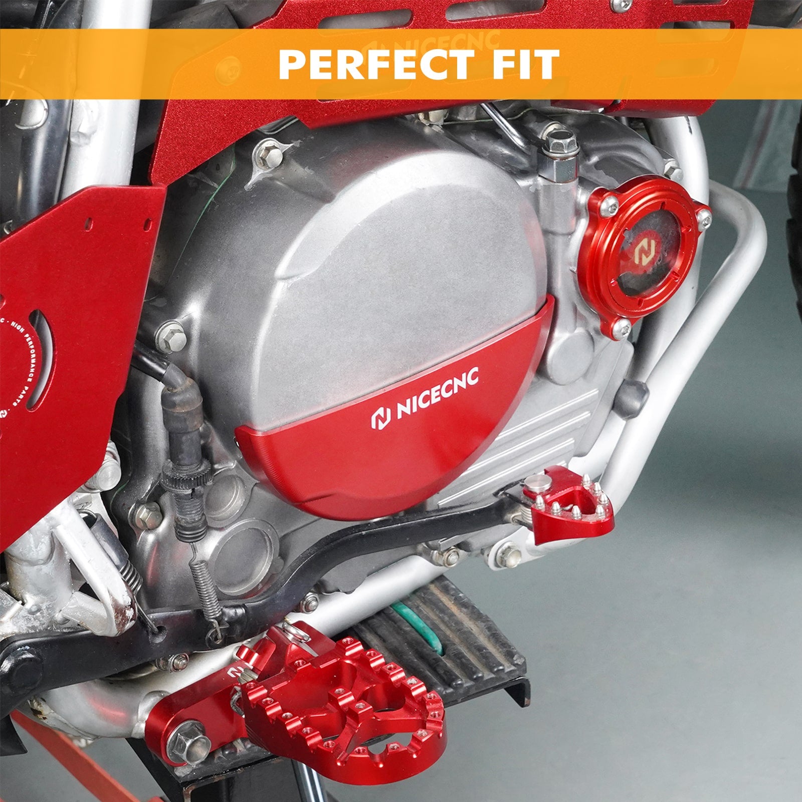 Billet Engine Clutch Cover Guard Protector For Honda XR650L 1993-2024