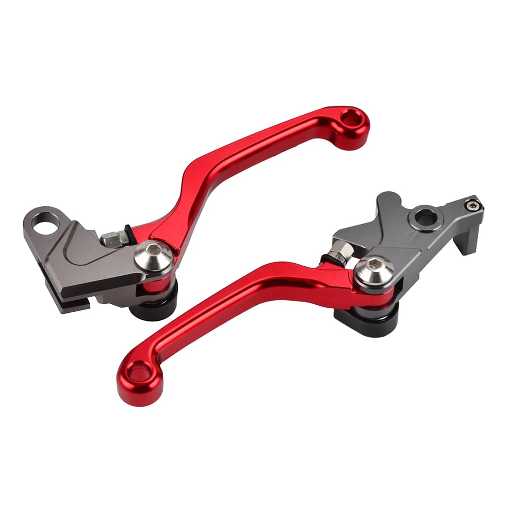 POISON SCORPION Red Off-Road/Dirt Bike Brake Clutch Levers POISON SCORPION Red Off-Road/Dirt Bike Brake Clutch Levers