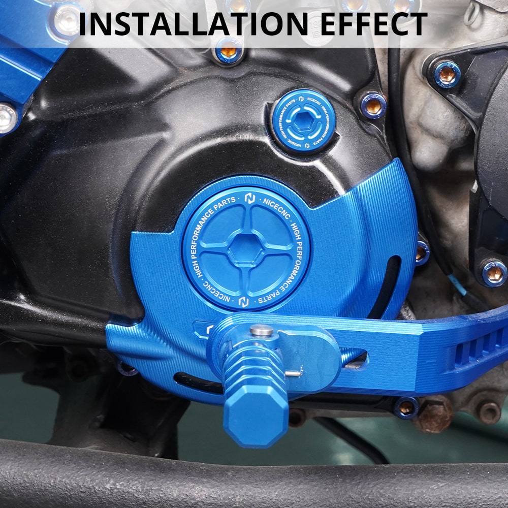 Crankcase Cover & Engine Timing Plug for Yamaha YZ450F  YFZ450R WR250F GRIZZLY 700