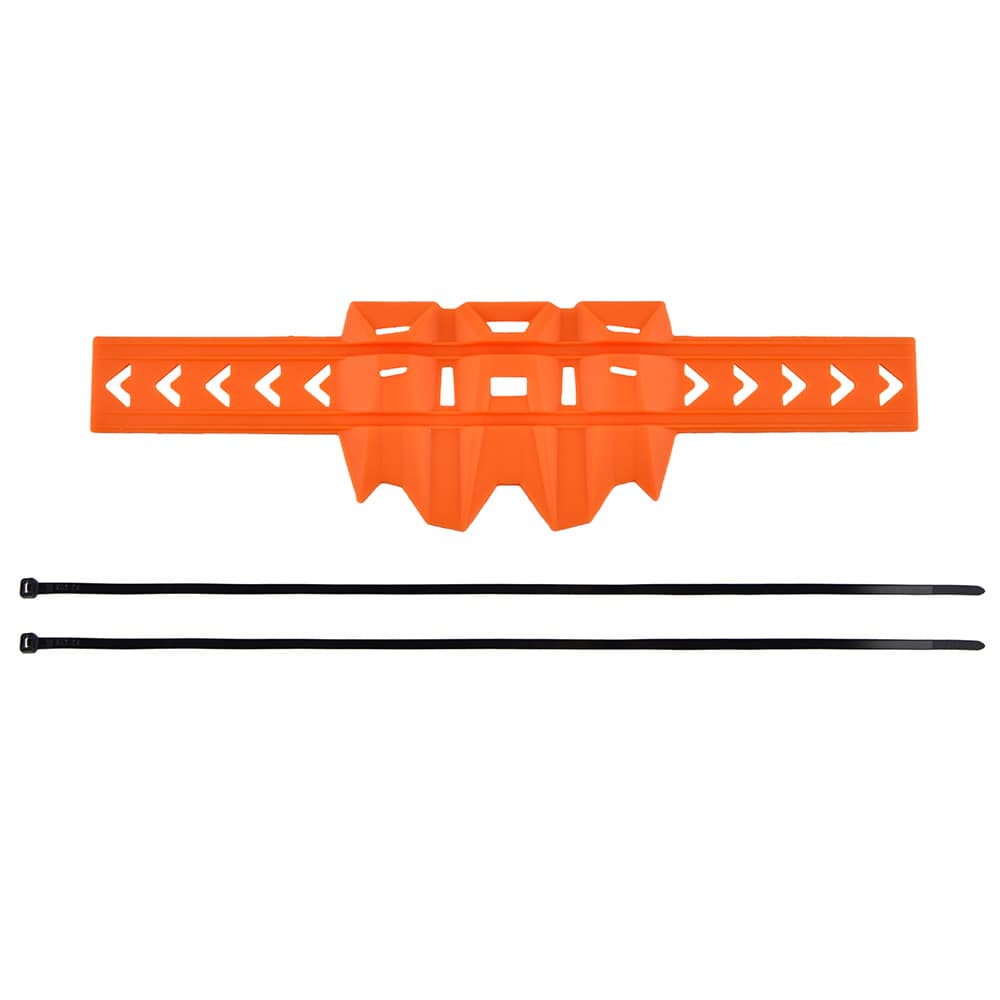 Orange Exhaust Muffler Heel Pipe Shield Dirt Bike