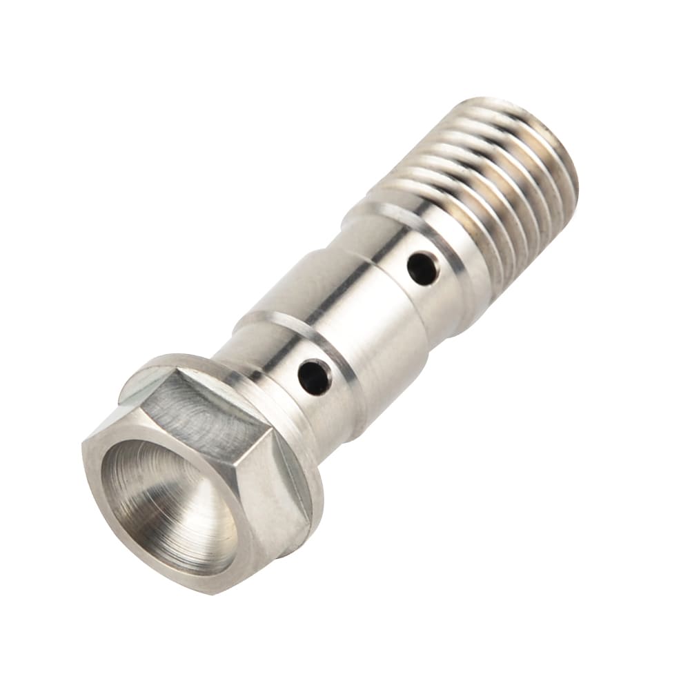 ATV Double Hydraulic Brake Banjo Bolt Screw 10mm x 1.25 Pitch 35MM