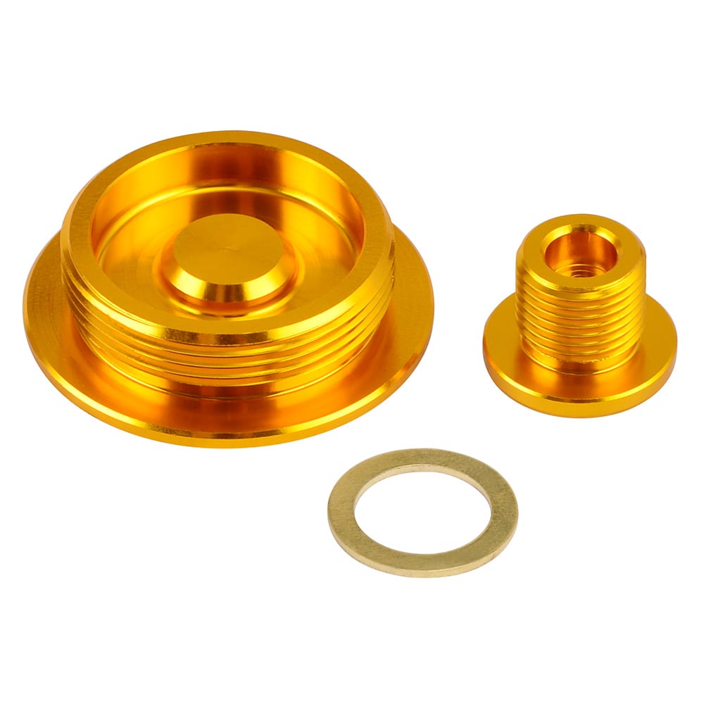2PCS CNC Billet Screw Cover Plug Bolts for Suzuki DRZ400/E/S/SM