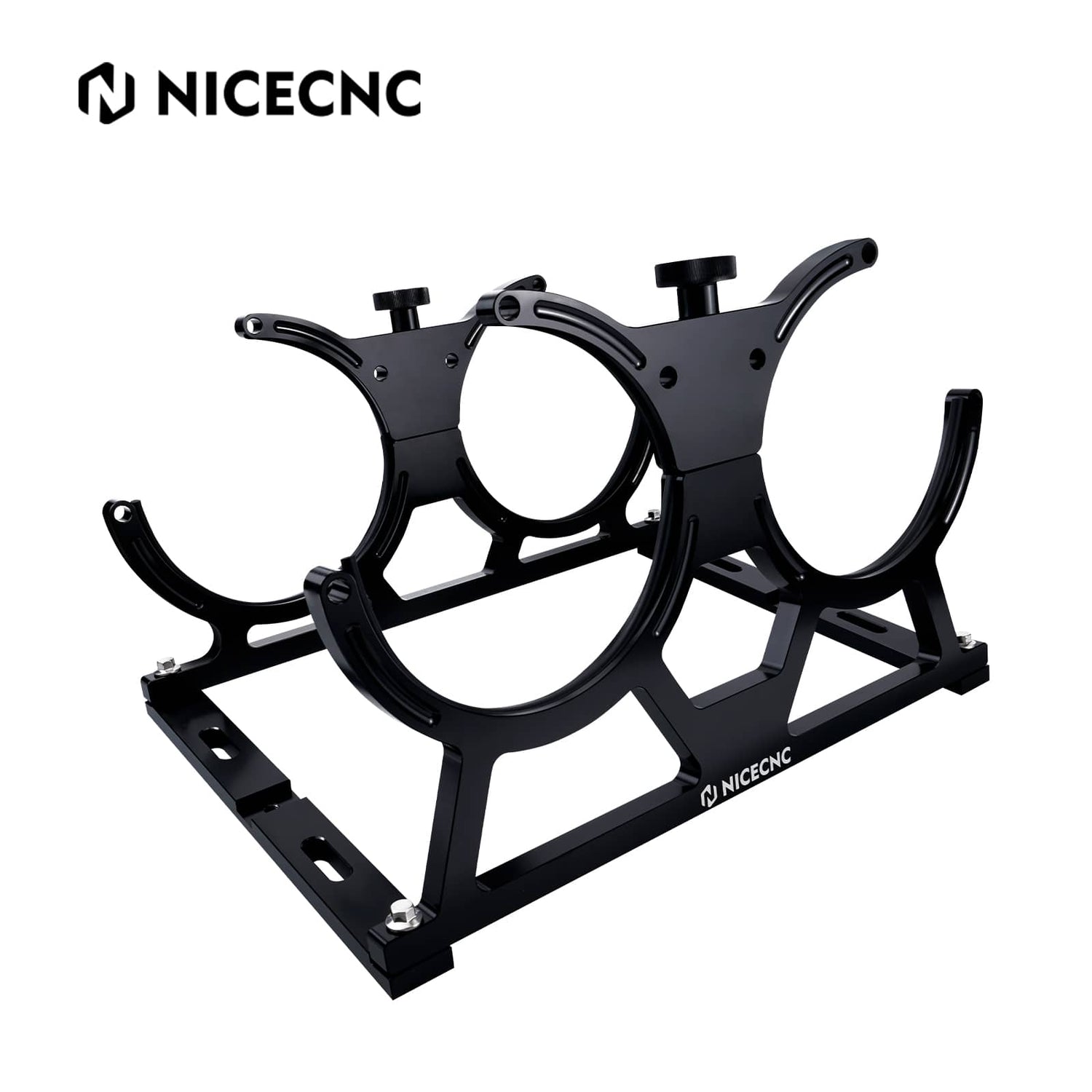 Nitrous Express Billet Bracket for 10 Or 15lb N2O Bottle Incl 1-5/8in Bar Mounts