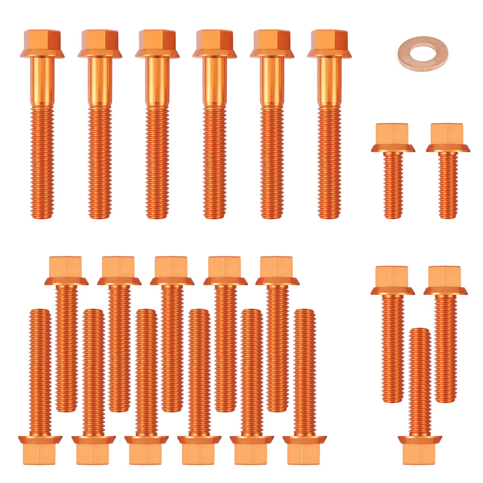 Engine Bolt Kit 7075-T6 Billet Aluminum for KTM 790/890 DUKE/ADVENTURE 19-22