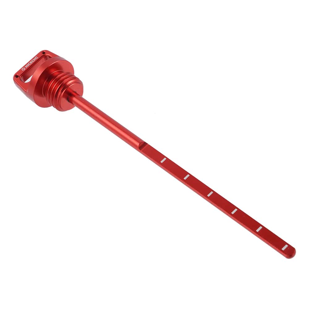 Red Engine Oil Dipstick Stick Plug For Honda XR650L XR600R
