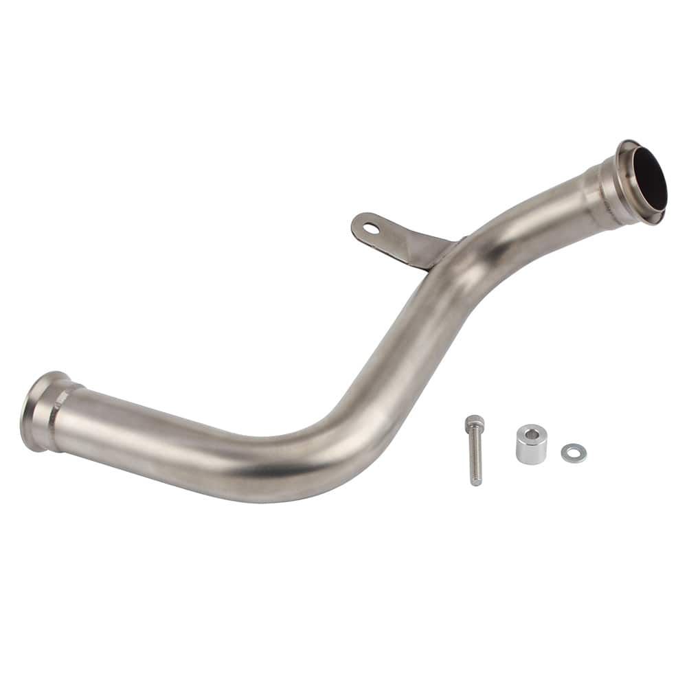 Buy AllExtreme EXTPKT1 Modified Stainless Steel Exhaust Pipe Muffler Mid  Bend Tail Tube Corrosion Resistant, Strong, Durable, Custom Fit & Elegant  Design Compatible with Motorcycle KTM 200 Online at Best Prices in