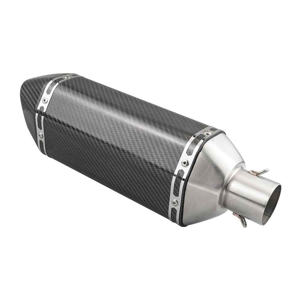 Exhaust Pipe Muffler Silencer Slip-On Carbon Fibre For Yamaha Raptor 700 700R 2015-2023 #2LS-E4710-00-00