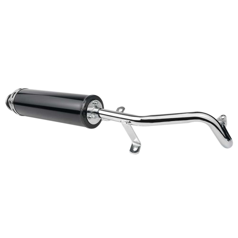 Exhaust System Muffler Pipe For Gy6 50cc QMB139 Chinese Scooter