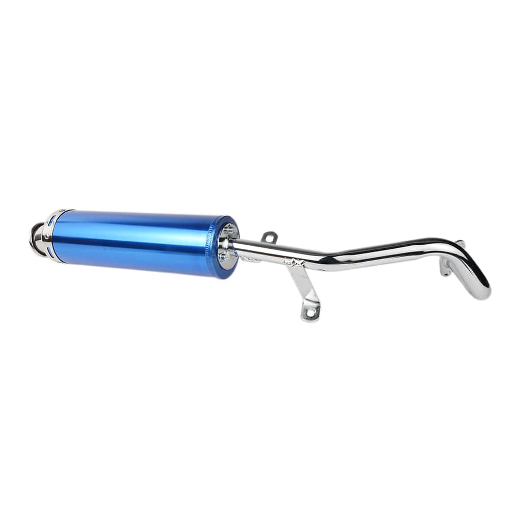 Exhaust System Muffler Pipe For Gy6 50cc QMB139 Chinese Scooter