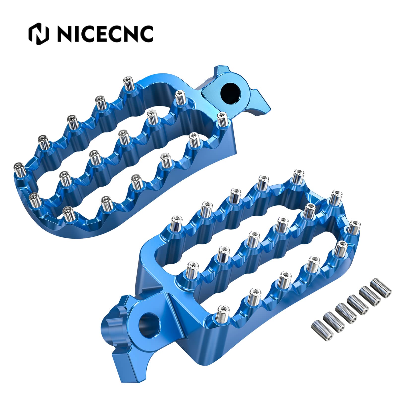Lengthened Enlarged Foot Pegs 6061 Aluminum  For YAMAHA TENERE 700  XTZ 700 2019-2025