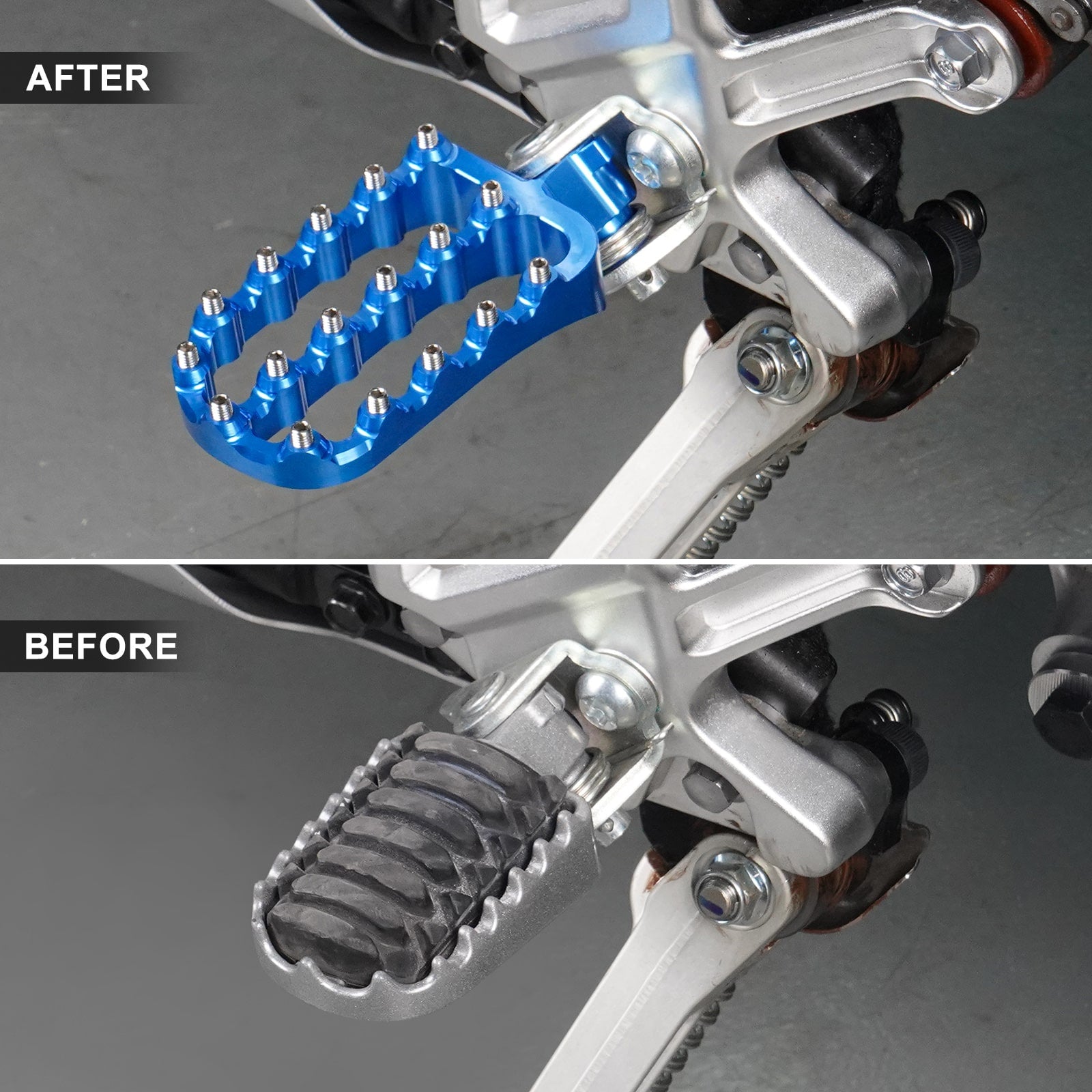 Lengthened Enlarged Foot Pegs 6061 Aluminum  For YAMAHA TENERE 700  XTZ 700 2019-2025