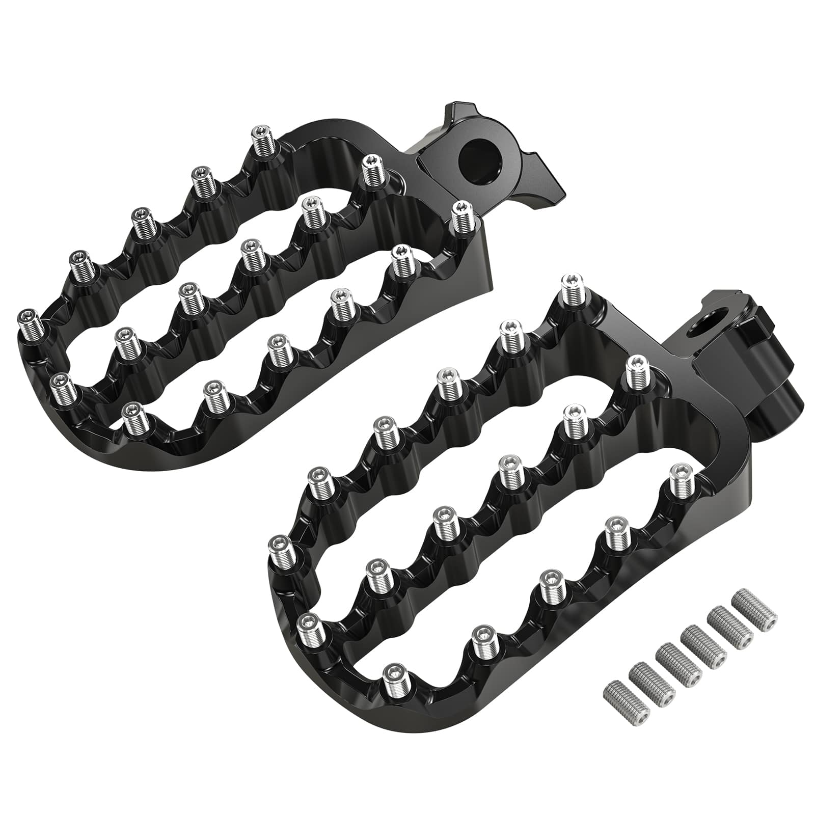 Lengthened Enlarged Foot Pegs 6061 Aluminum  For YAMAHA TENERE 700  XTZ 700 2019-2025