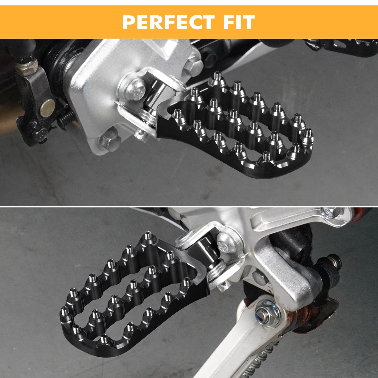 Lengthened Enlarged Foot Pegs 6061 Aluminum  For YAMAHA TENERE 700  XTZ 700 2019-2025