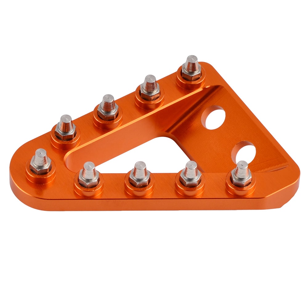 Rear Brake Pedal Step Plate Tip CNC Foot Pegs For KTM 125-500 2017-2023