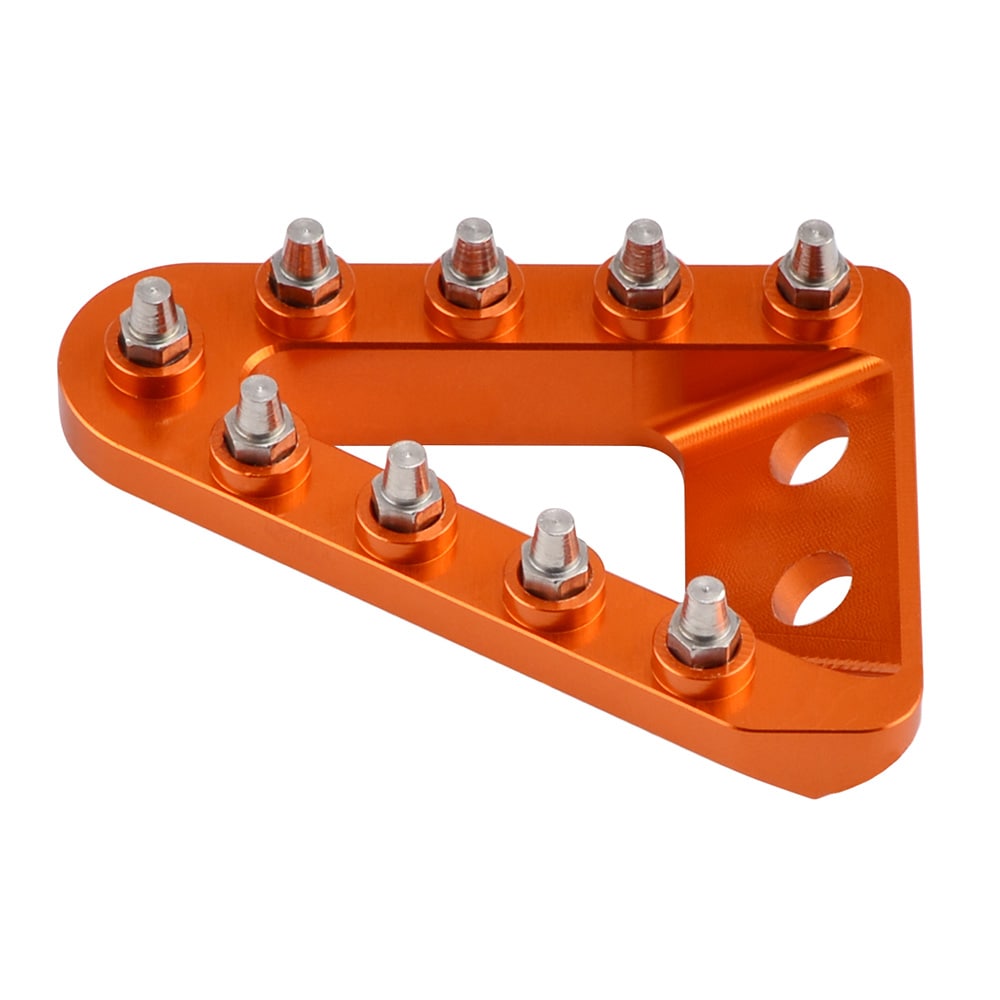 Rear Brake Pedal Step Plate Tip CNC Foot Pegs For KTM 125-500 2017-2023