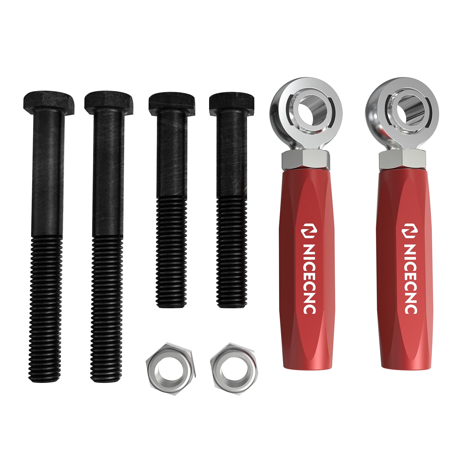 thumbnail image 2 of NICECNC Adjustable Outer Tie-Rod Ends Bump Steer Kit For Ford Mustang 1979-1993 (Manual Rack) 2 of 4