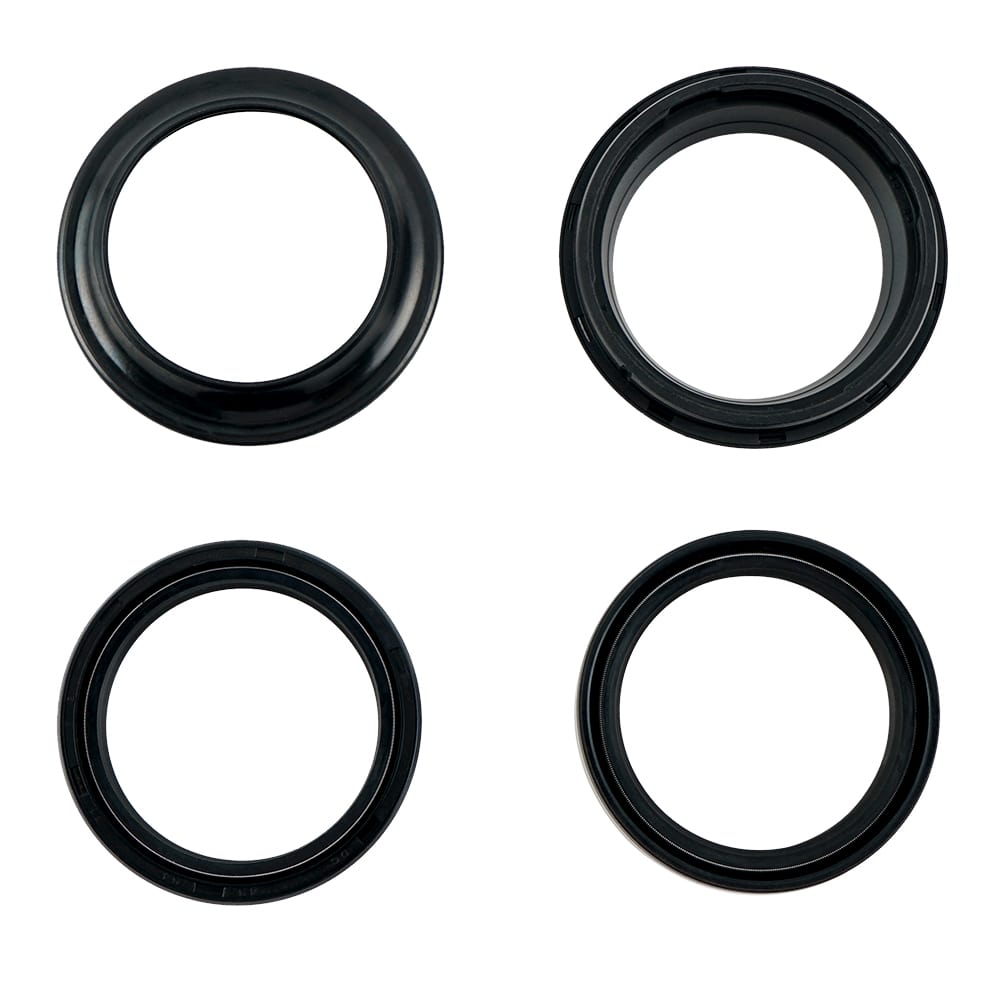 4pcs Fork Oil Dust Seals Kit For Honda Models