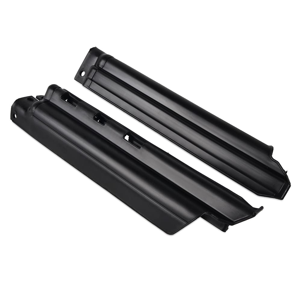  Front Fork Tube Cover, Easy to Install Scratch Resistant Glossy  Black Fork Protector Shockproof ABS for CR125 CR250 CR500 : Automotive
