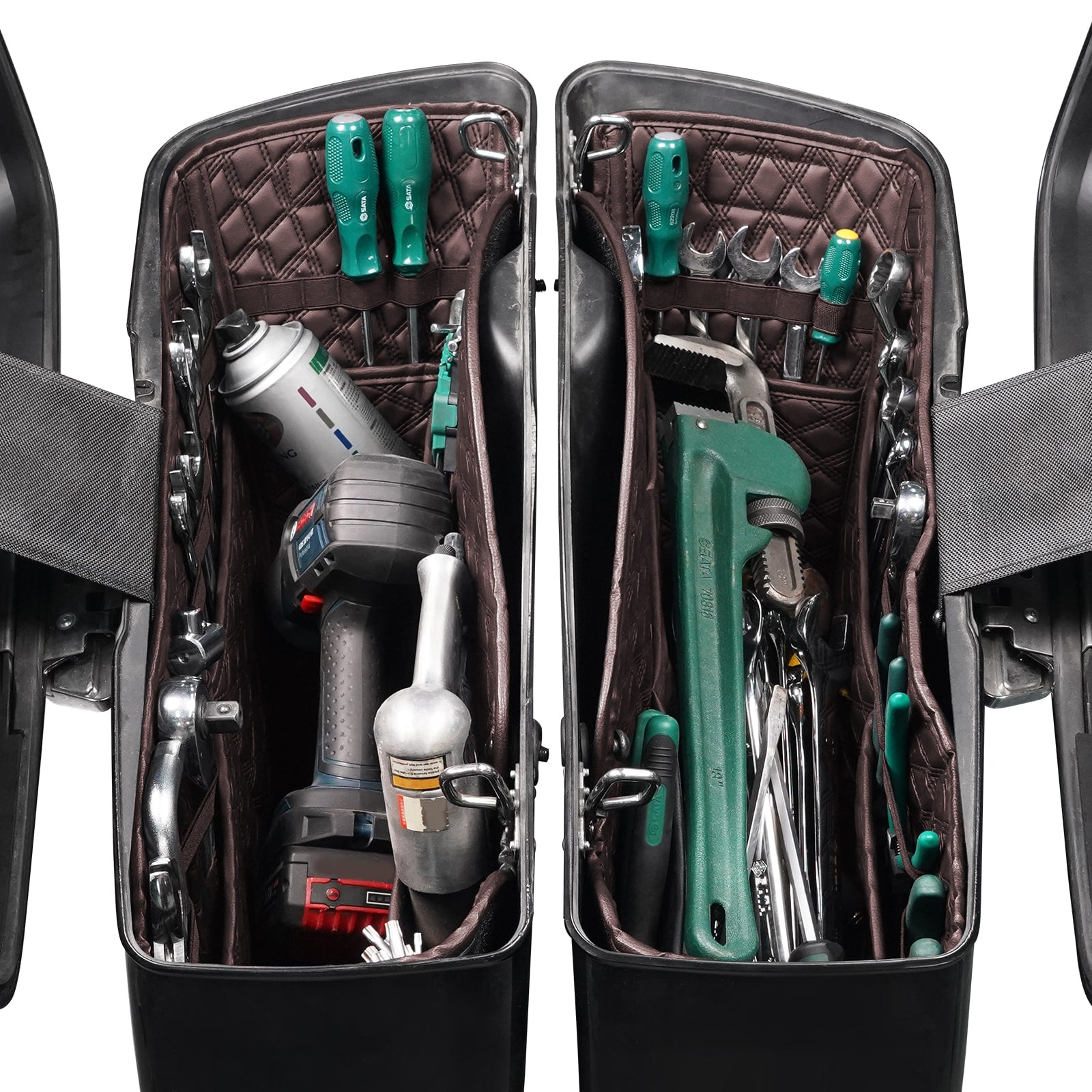 SaddleBags Organizer Liner Bottom Inserts Bags For Harley Touring Road King Street Glide