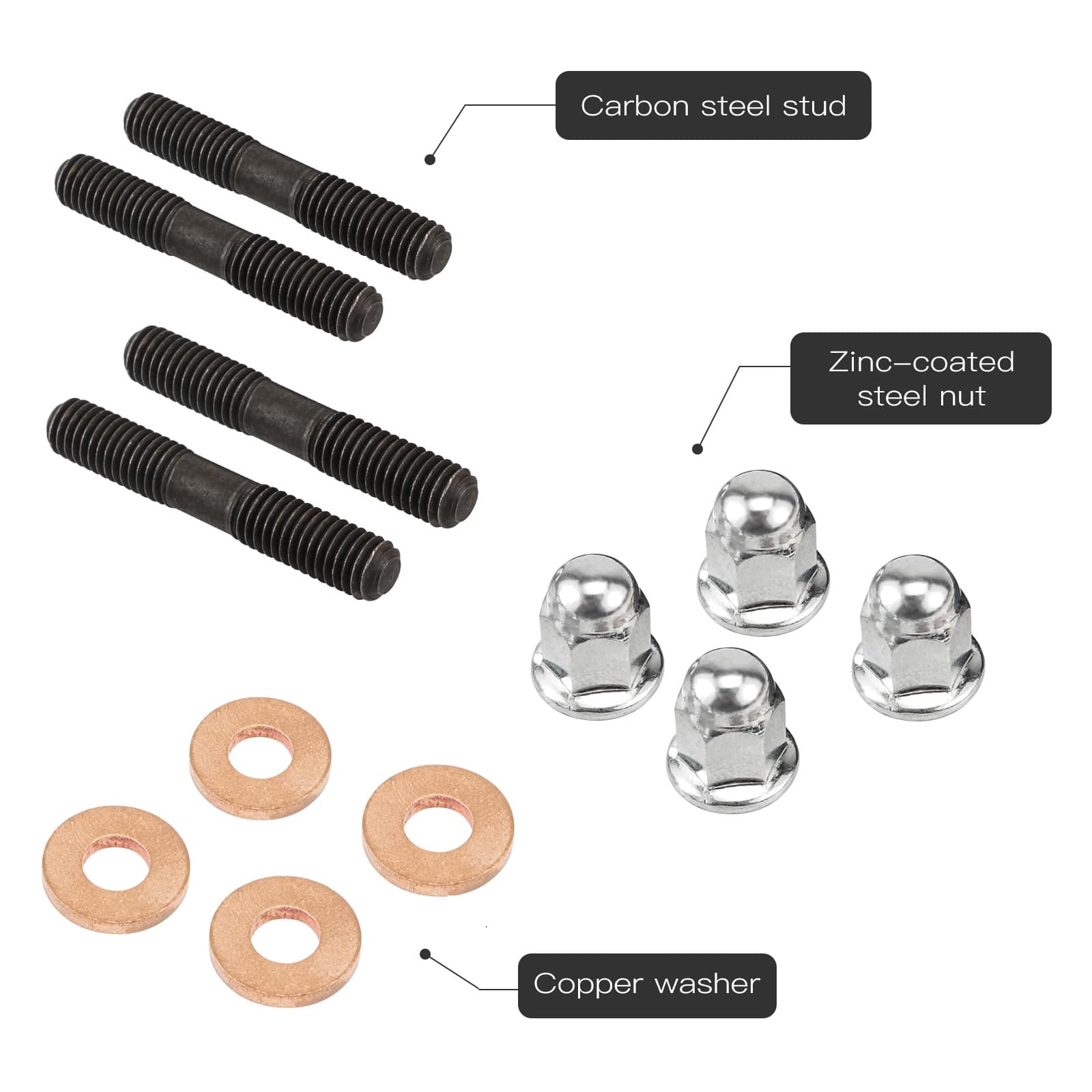 Cylinder Head Stud Kit for Yamaha YZ85 2002-2018