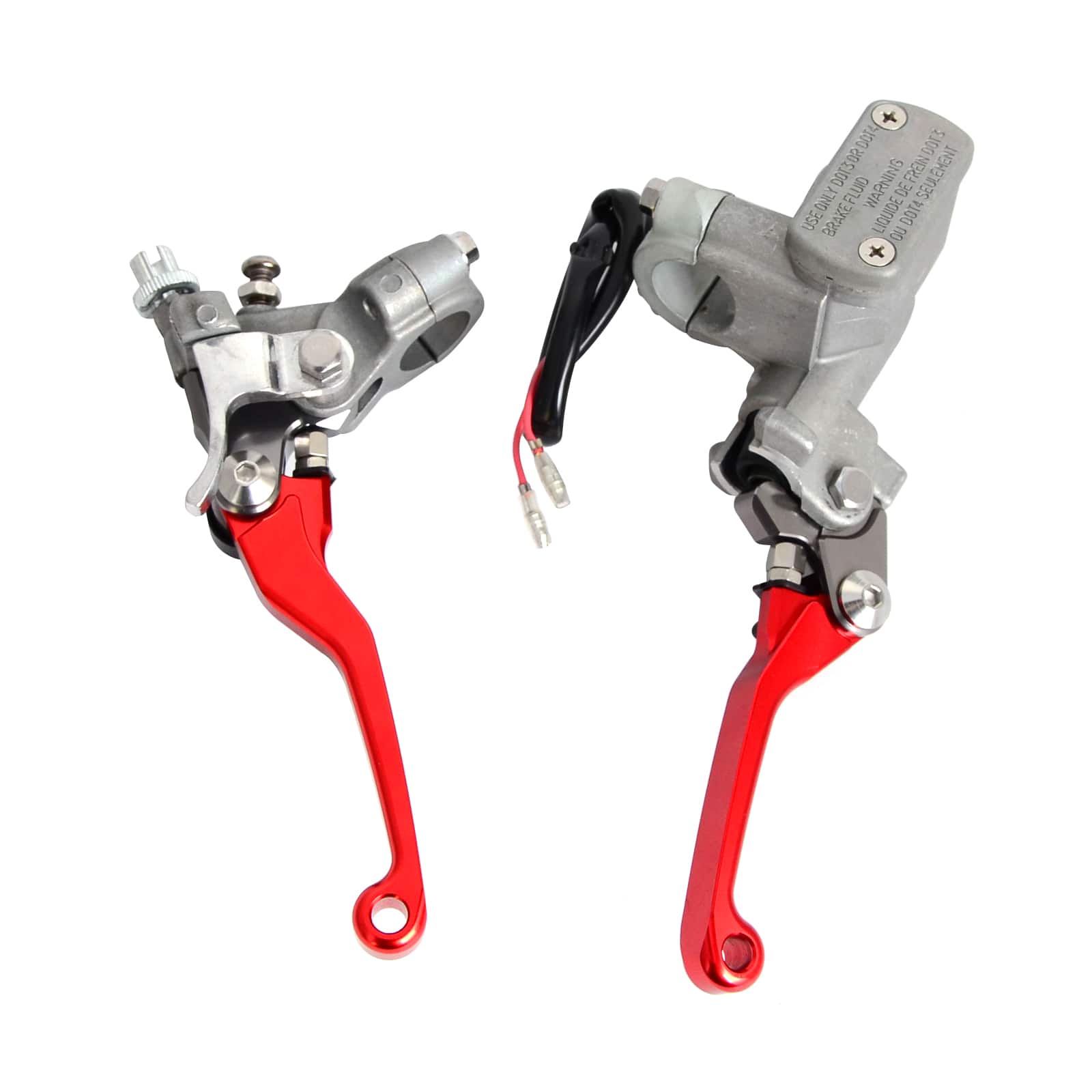 7/8" CNC Brake Clutch Levers For Honda CRF250X 2004-2016 CRF250R 2004-2016