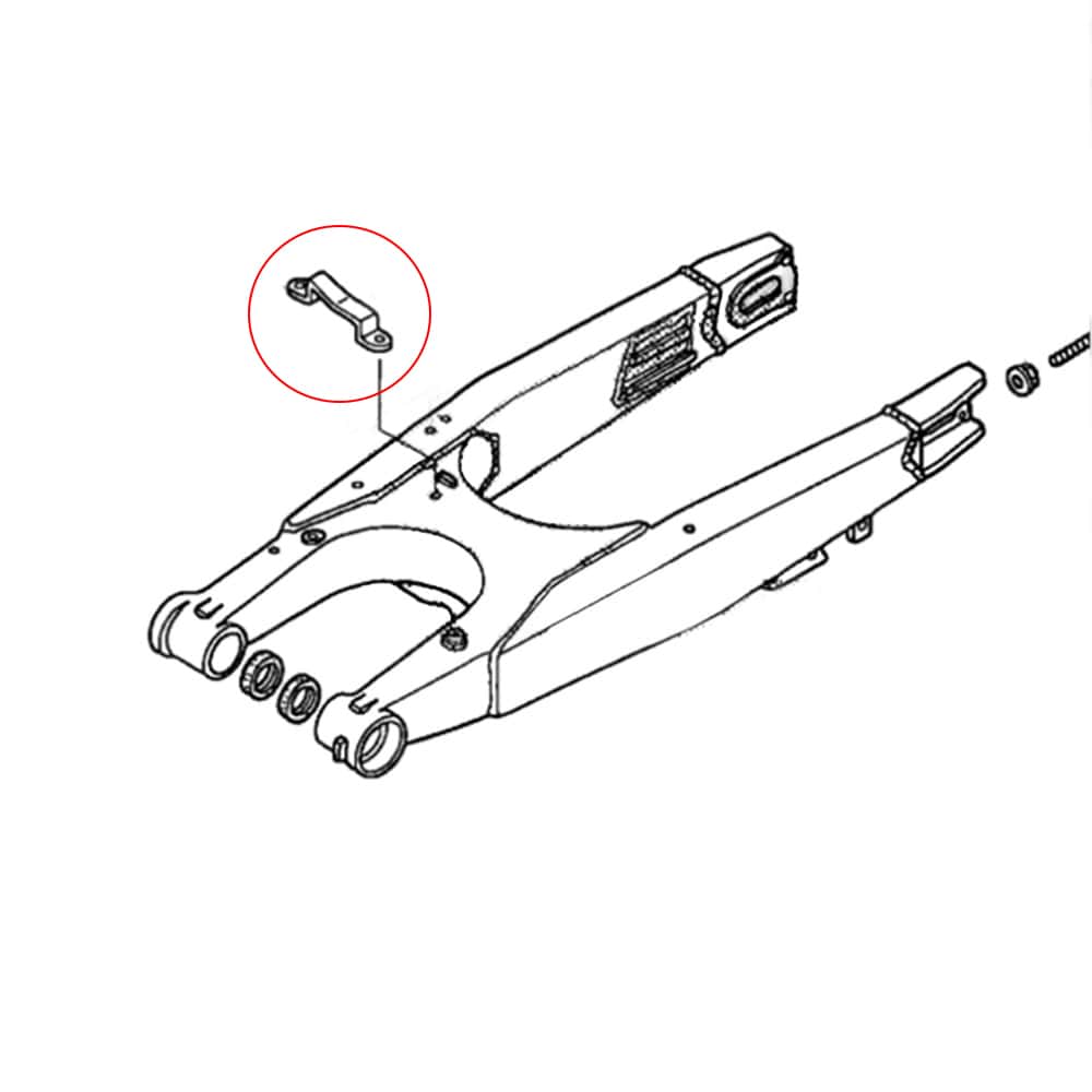 Brake Hose Line Clamps for Honda CRF450/CRF250R