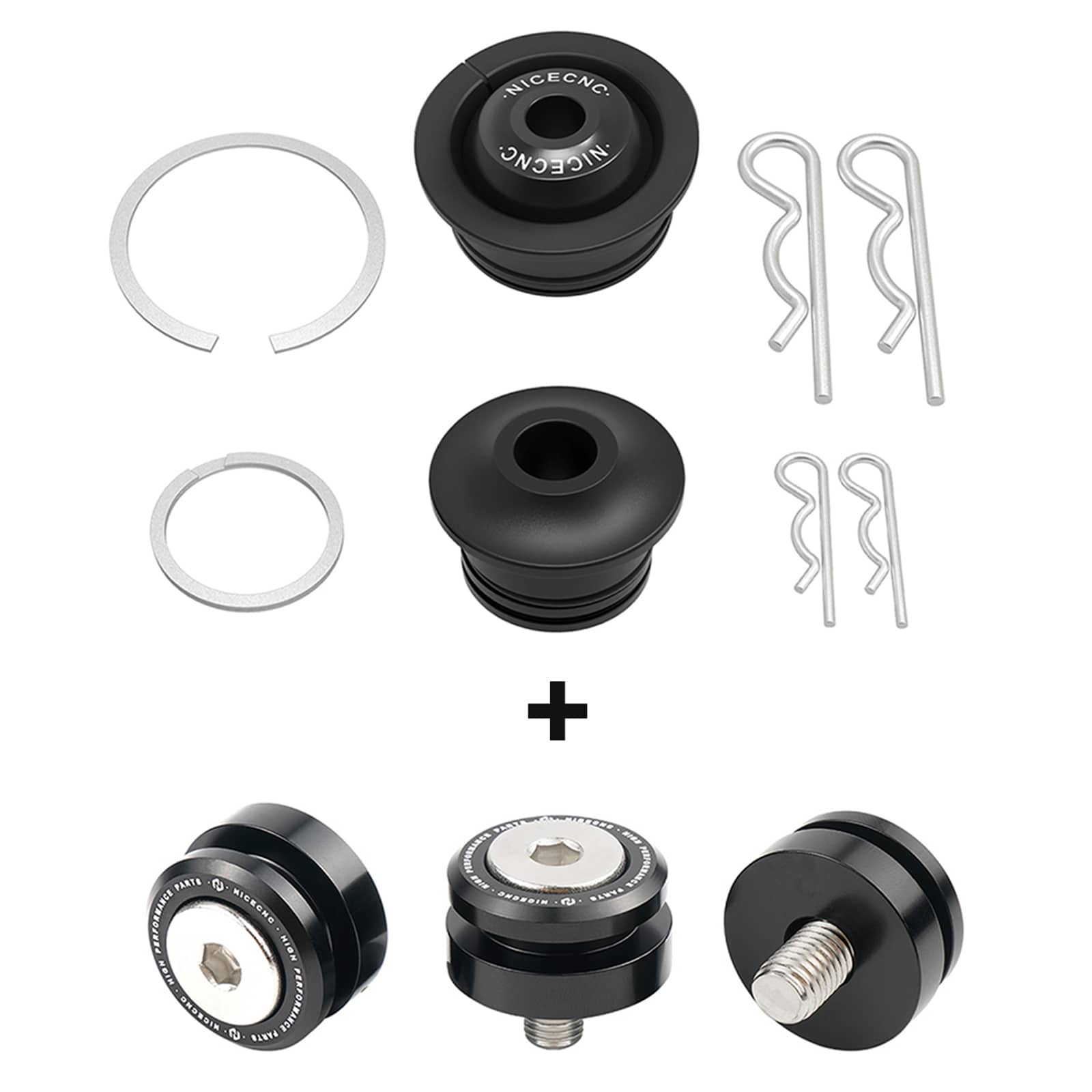 Shifter Cable Bushing & Base Bushing Combo For Honda Civic For Civic Si 2007-2011